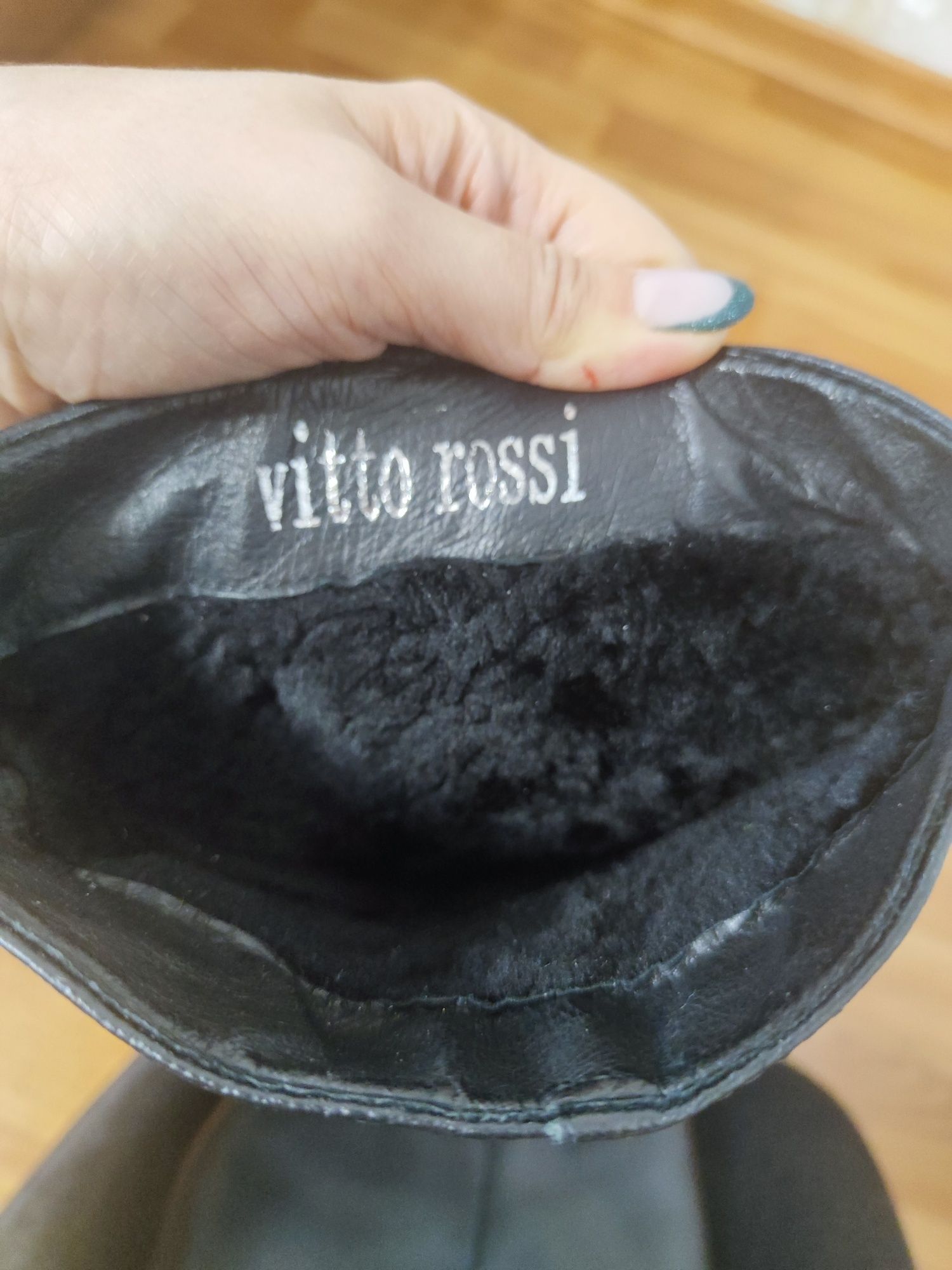 Сапоги кожаные Vitto Rossi