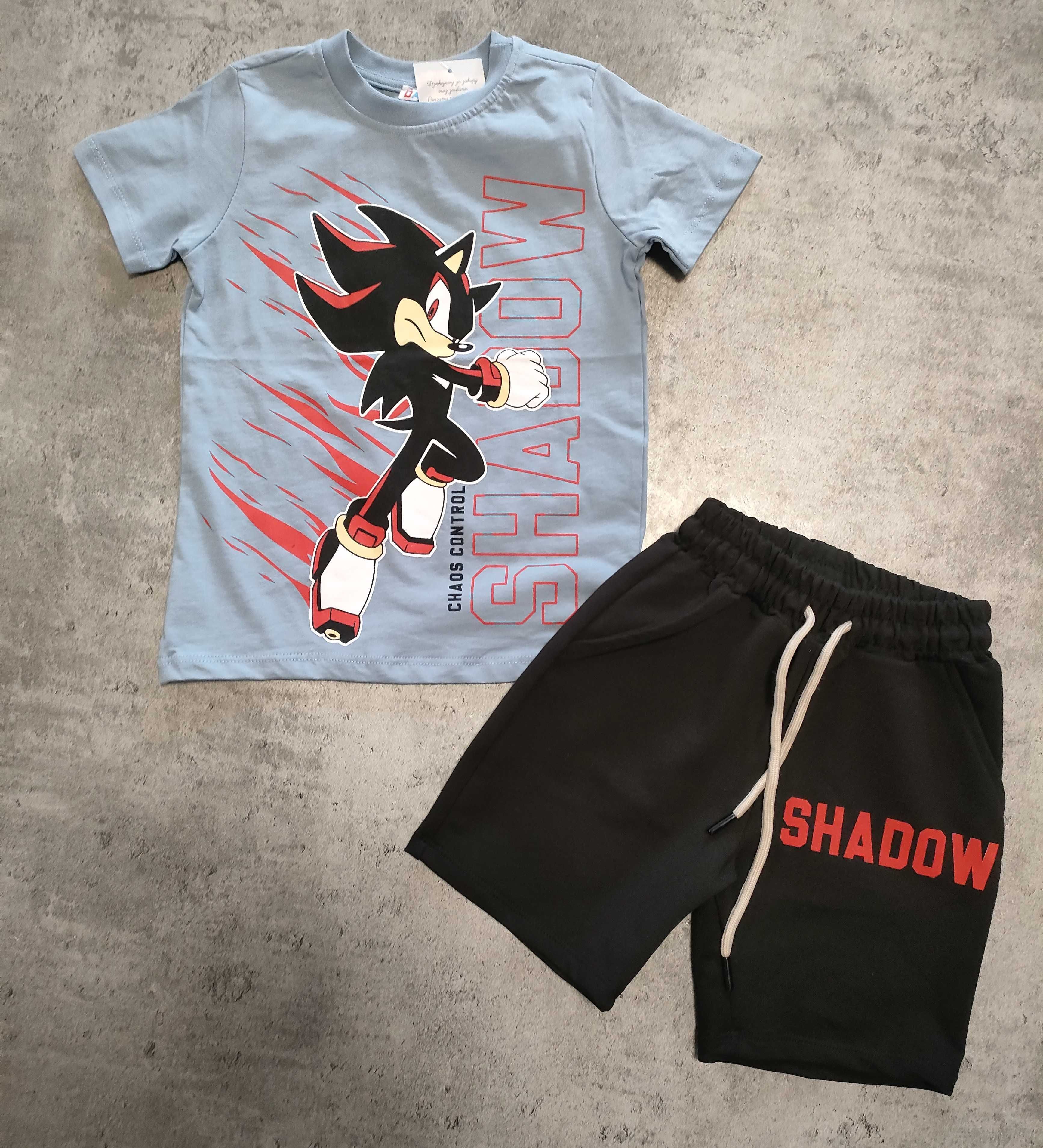 Komplet letni chłopięcy Shadow - Sonic 104