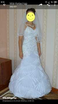 Весільна сукня оригінального пошиву