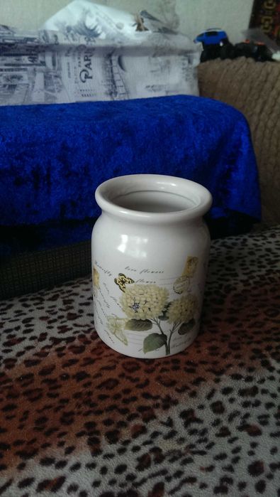 Банка для сипучих продуктів Krauff Hortensie 2.5 л - Німеччина