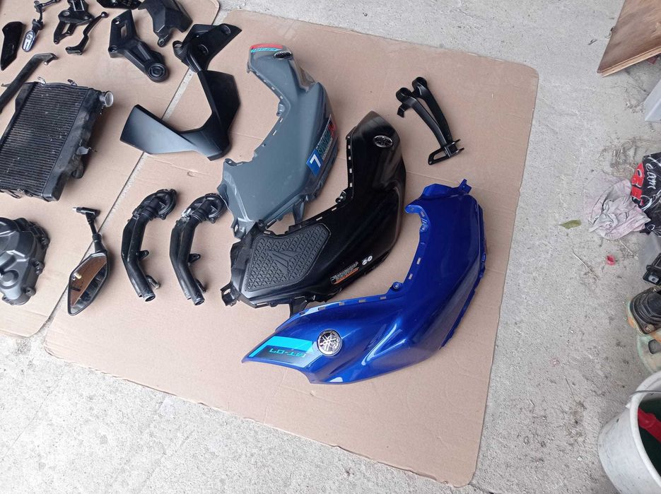 Yamaha MT07 lusterko chłodnica  laga osłona owiewka