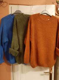 Nowe swetry wełniane damskie włoskie