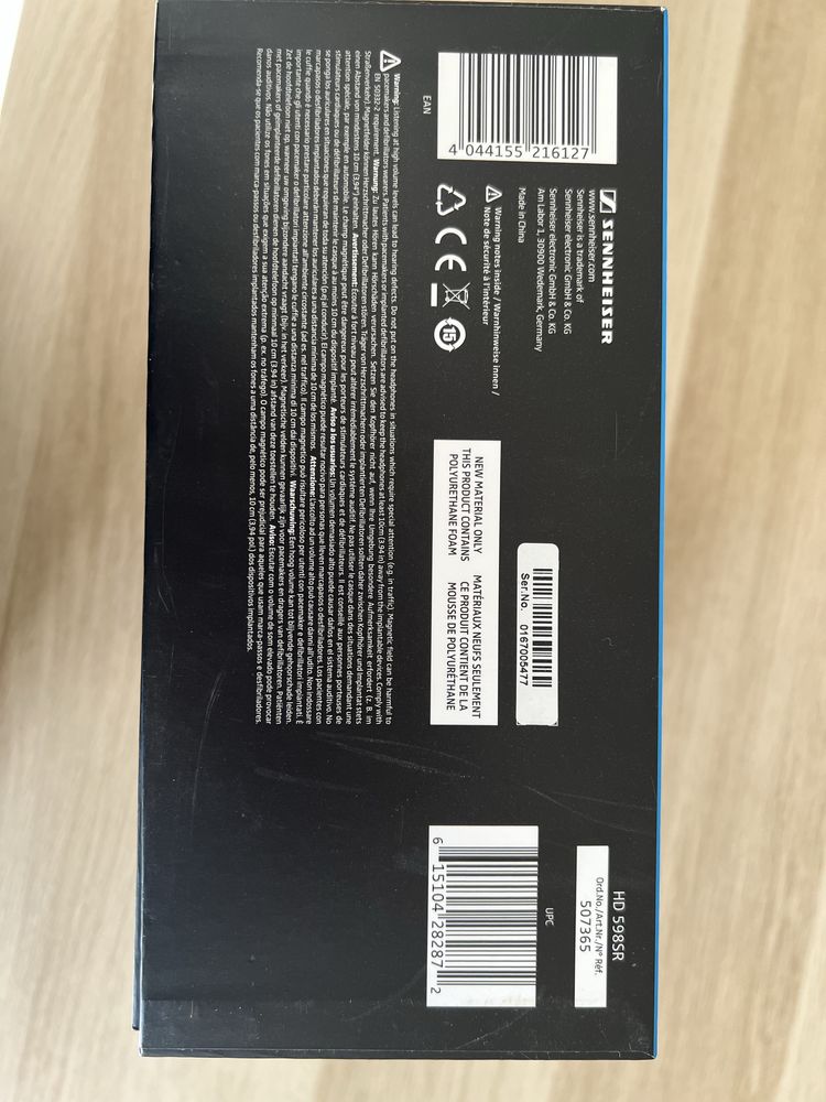Headphones Sennheiser HD 598SR melhor qualidade de som com openback