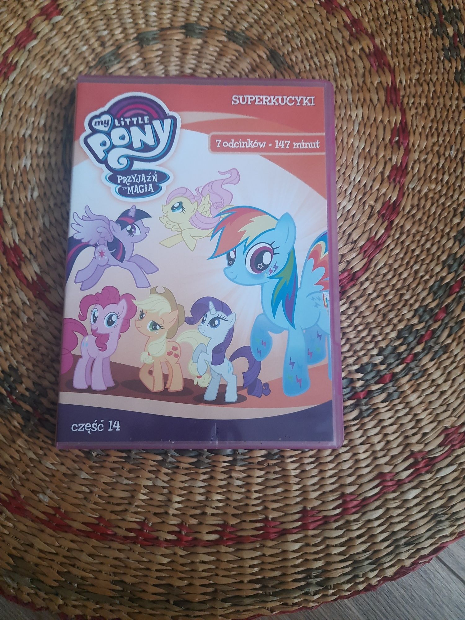 DVD z bajką My Little Pony - Przyjaźń to magia