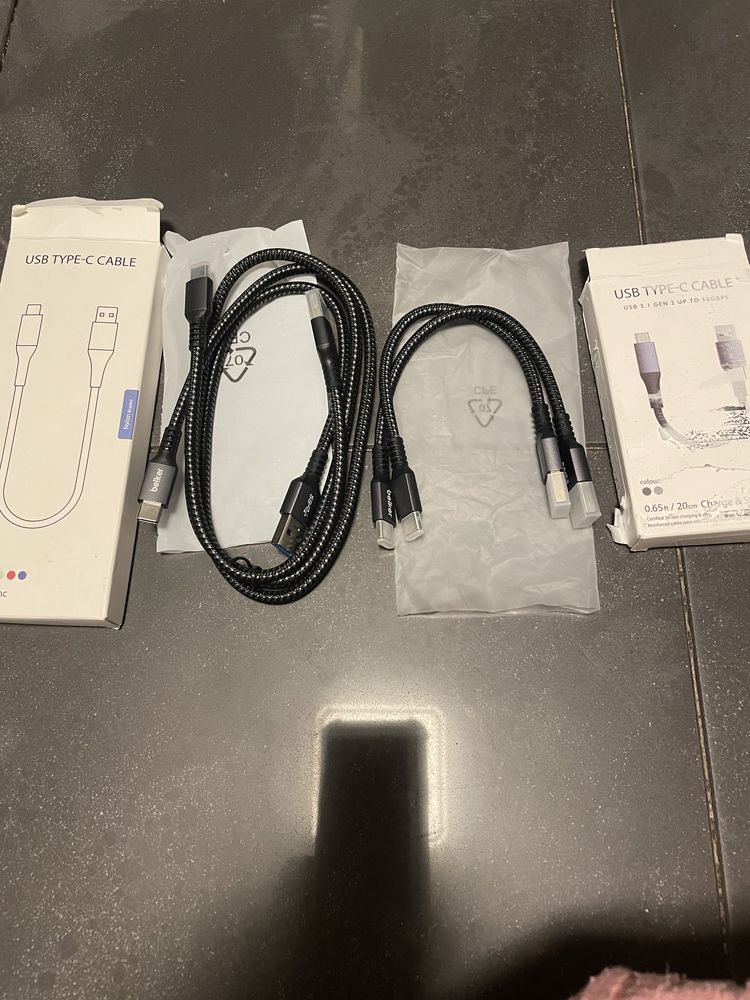 Кабель USB 3.1 Type-C швидкісний 20 та 50 см