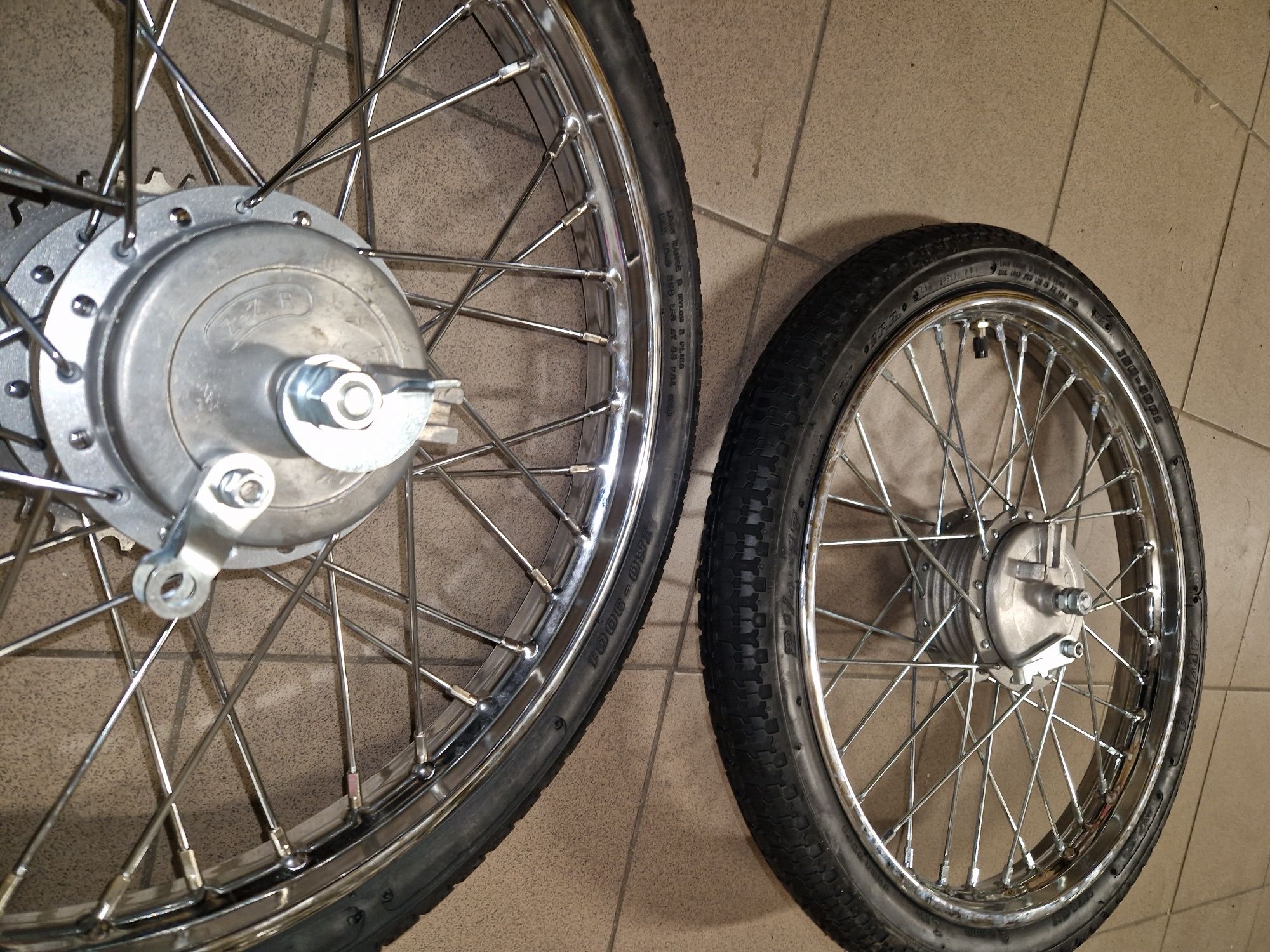 Odnowione kola wycentrowane kpl r19" Romet komar 2375/50t1