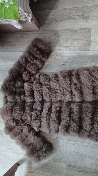 Елегантна шуба-трансформер із натурального хутра