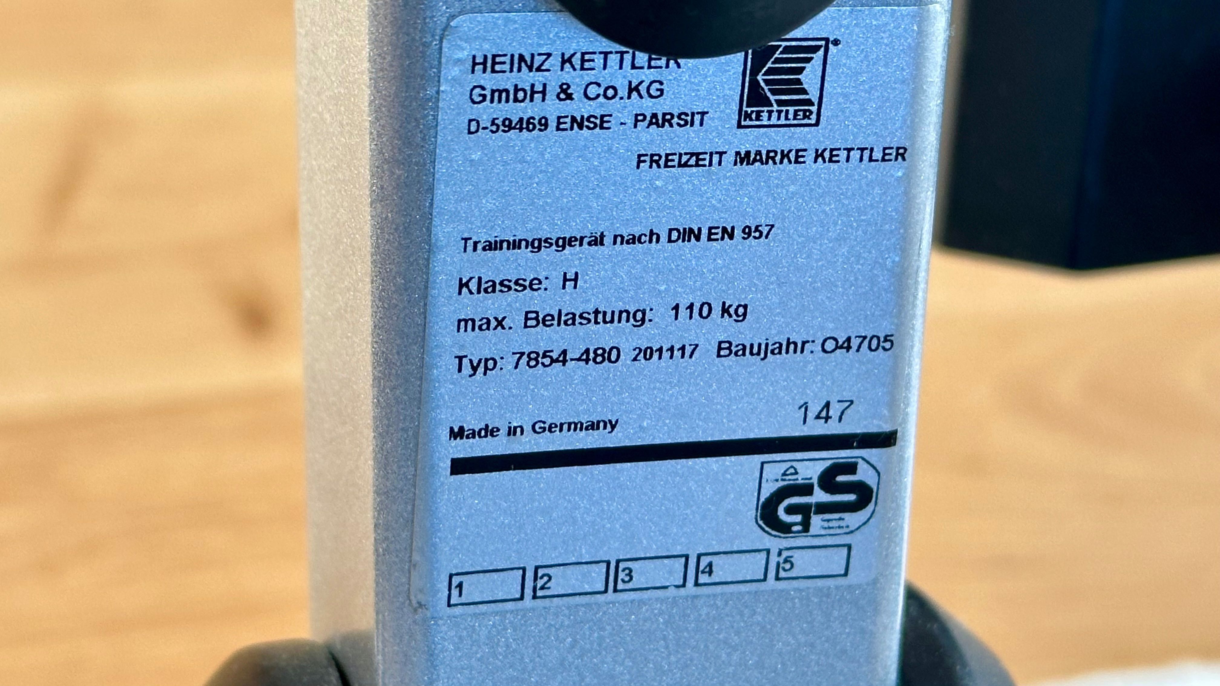 Orbiterek Kettler Calypso - Czarny - Stan idealny