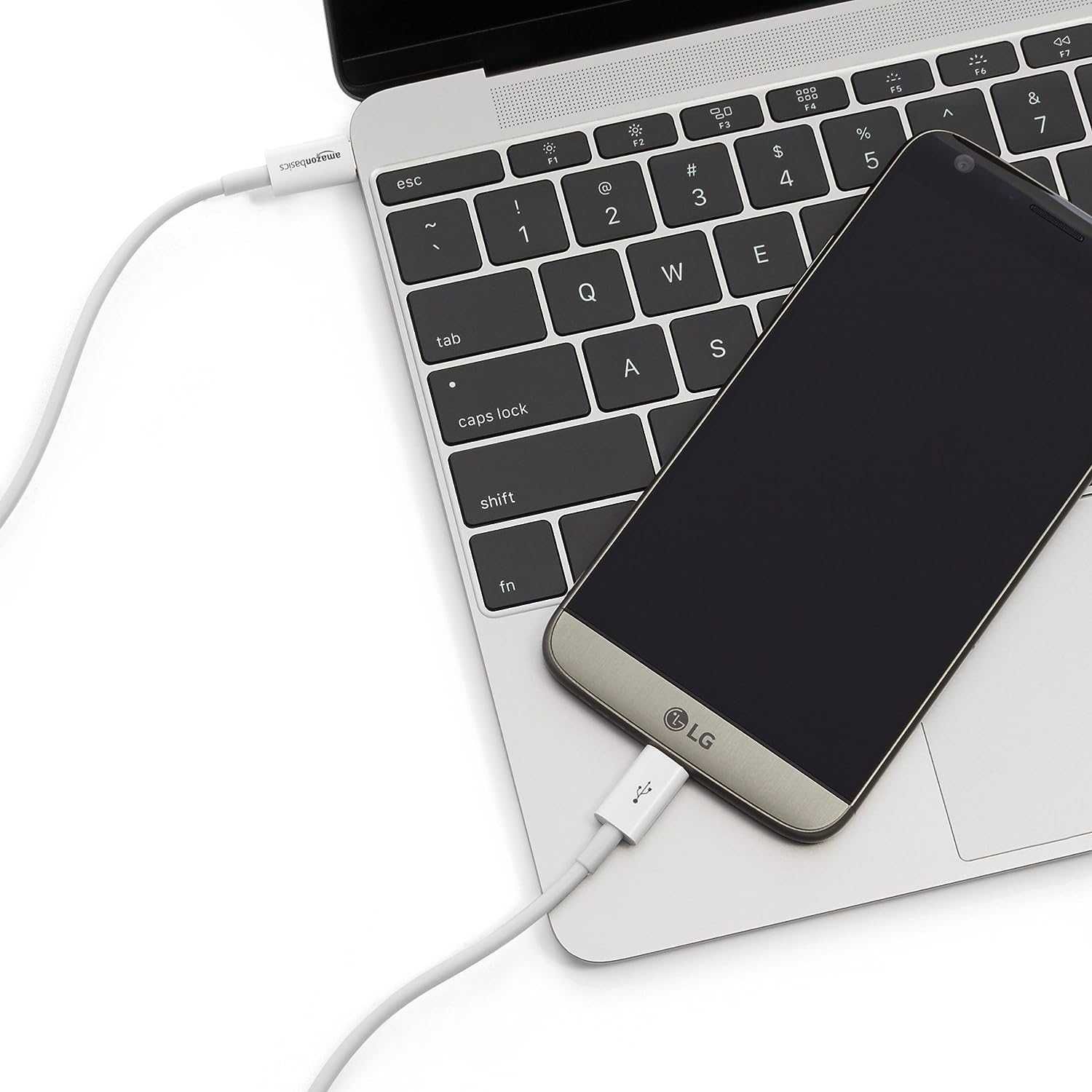 Amazon Basics USB-C do USB-C 2.0 Fast Charger  prędkość 480 Mb/s 2,7m