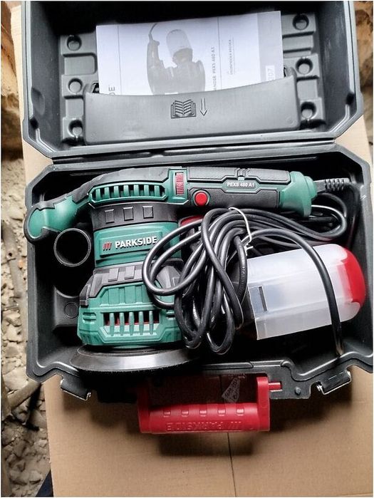 Товар с германии  шлифовальная машина шліфмашинка Parkside pexs 480 a1