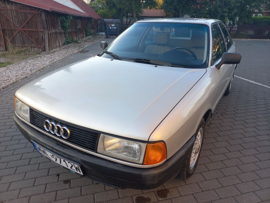 Audi 80 B3 1.8 *1987r *93 tys.km *zadatkowany czeka na odbiór