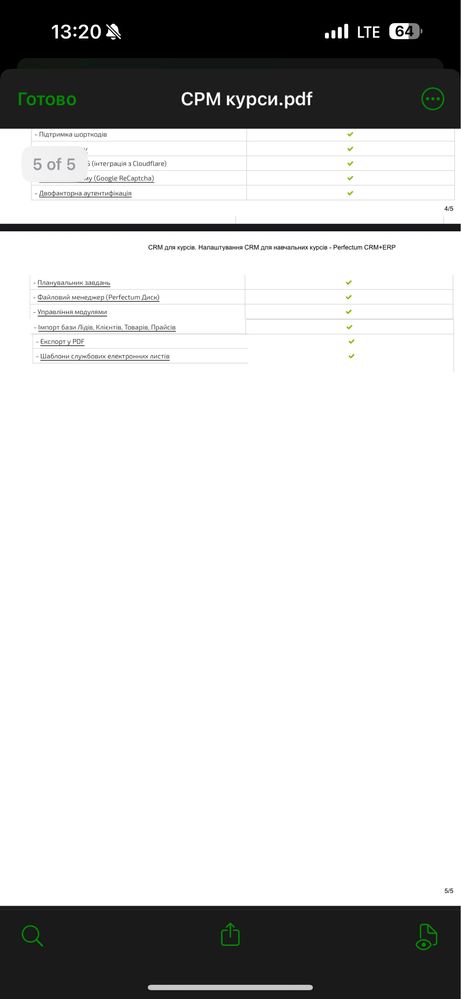 Власна CRM система, від Perfectum з офіційним супроводом
