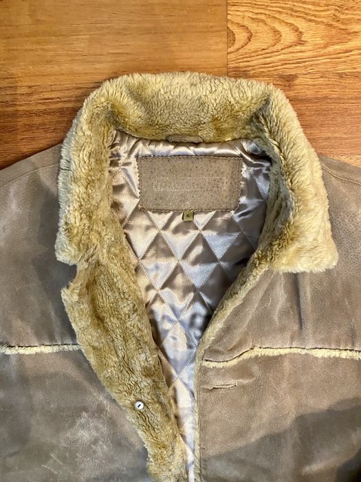Kurtka zamszowa ocieplana rozm. XL
