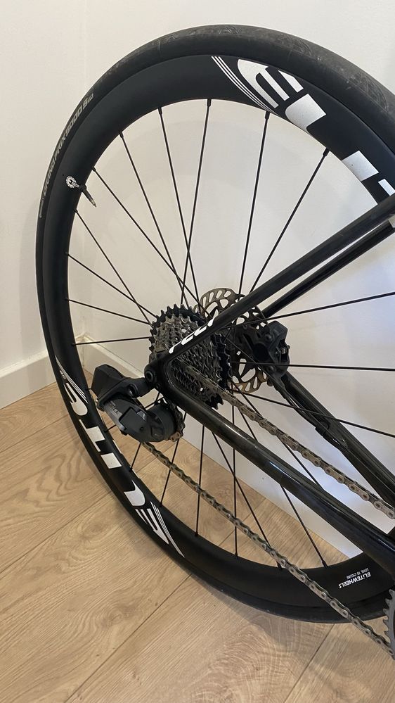 Rodas tubeless Elite carbono 38mm