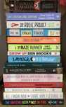13 livros! Ajudem-me a limpar a estante :)