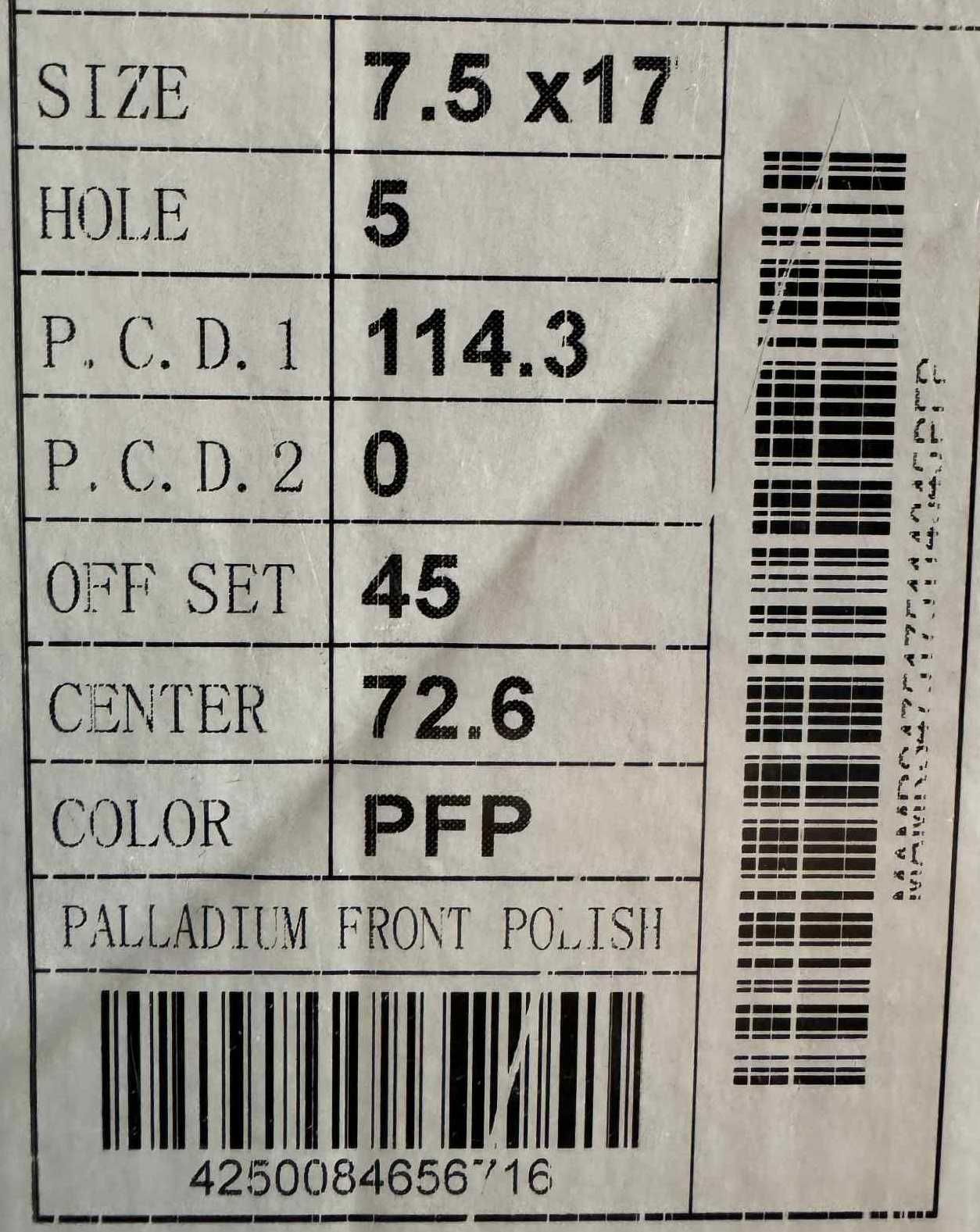 Alufelgi 5x114,3 r17 MAZDA NOWE! Cx-5 CX-30 CX-3 3 5 6 MX-5 CX-7 230#