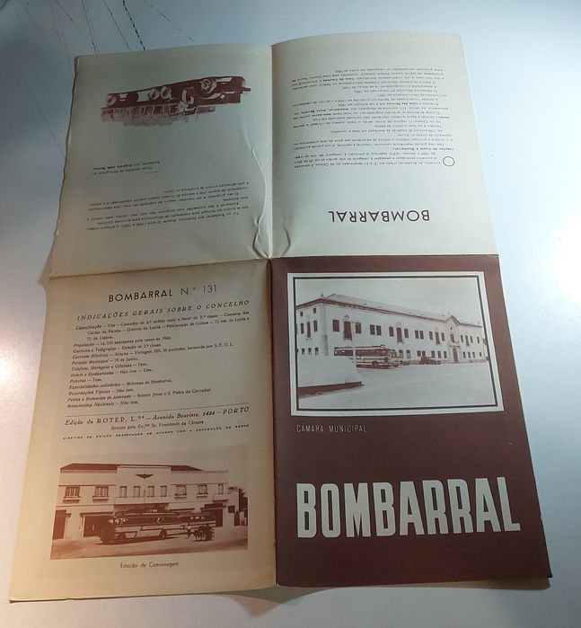 Bombarral - Roteiro ROTEP | Incluí Mapa Desdobrável