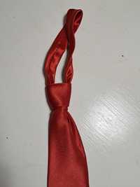 Krawat czerwony Elegance colletion 100% poliester