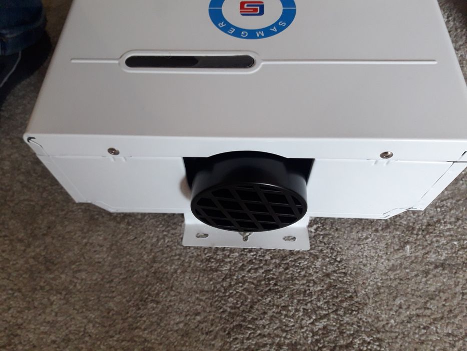 Bojler gazowy LPG ciepła woda przyczepa domek holenderski kamper