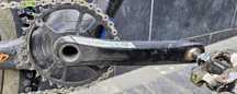 Stages Power Meter BLE + SRAM X9 GXP + 2 zębatki NW