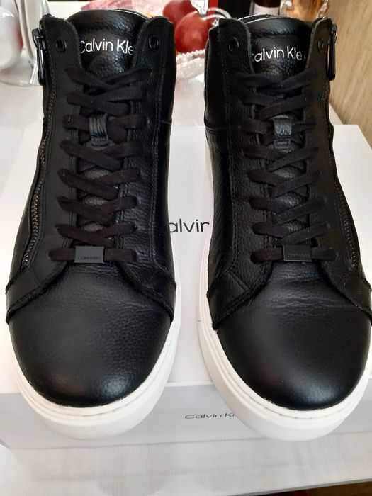 Чоловічі Calvin Klein HIGH TOP LACE UP W/ZIP р.44(28см)