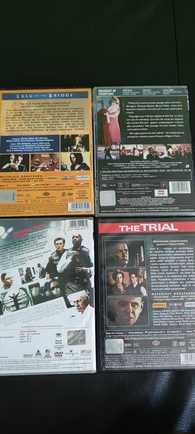 Lulu na moście , śniadanie mistrzów , proces, plan doskonały DVD