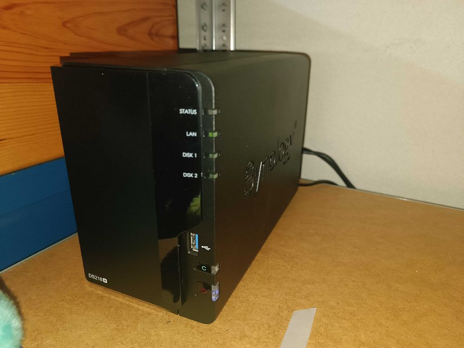 Synology DS218+ C/ UPGRADE Máximo de RAM (10GB) + 4TB SSD WD Red SA500