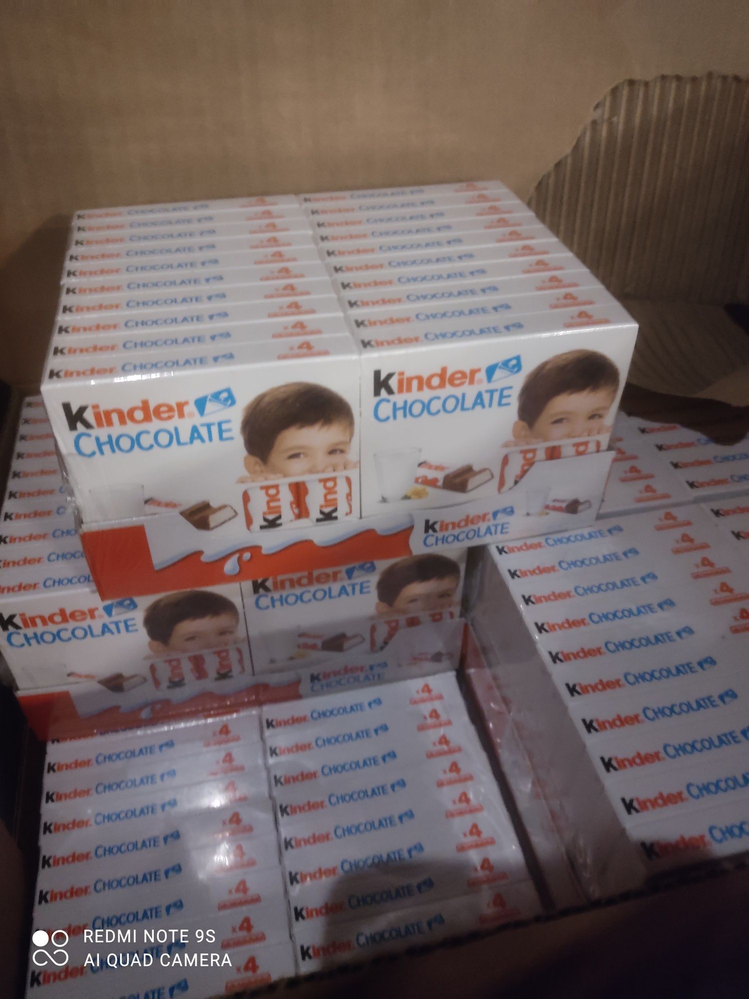 Кіндер шоколад т -4 (50гр) kinder chocolat T4*20*8