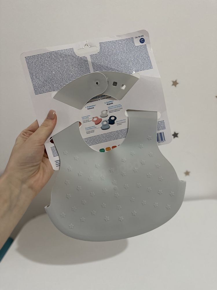 Силіконовий нагрудник Babyono