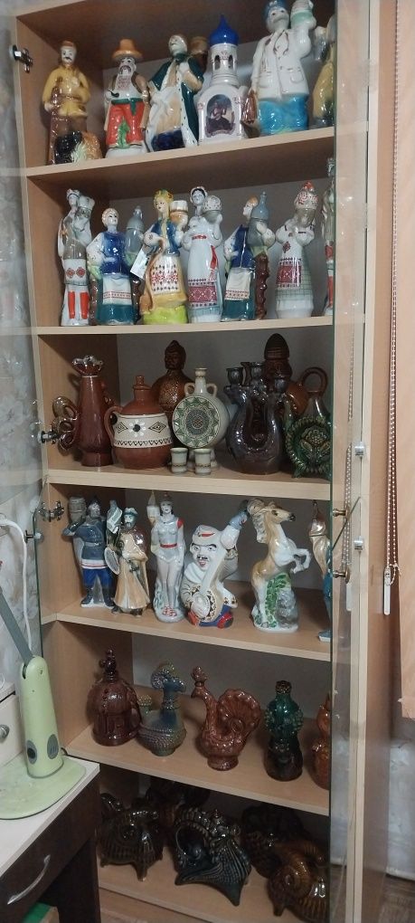 Штоф. Графин. Козак. Козачка. РОЗПРОДАЖ.