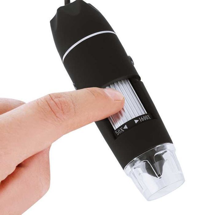 Mikroskop Cyfrowy LED 1600x Edukacyjny do USB dla Dzieci