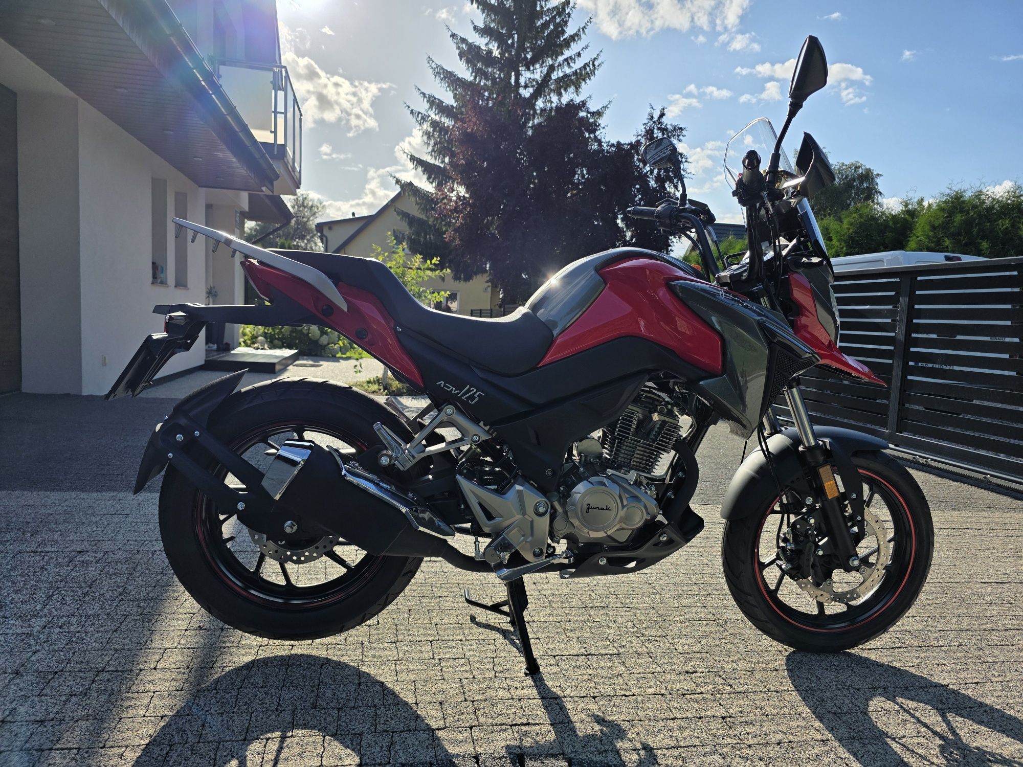 Junak ADV 125 mitocykl BARDZO mały przebieg