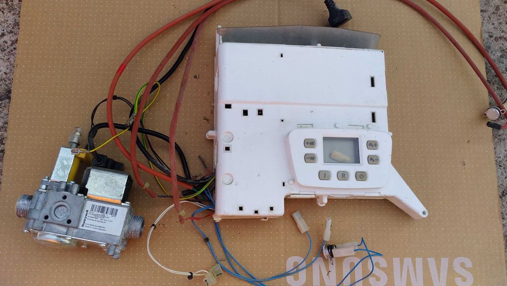 BAXI elektronika kotła + zawór gazowy
