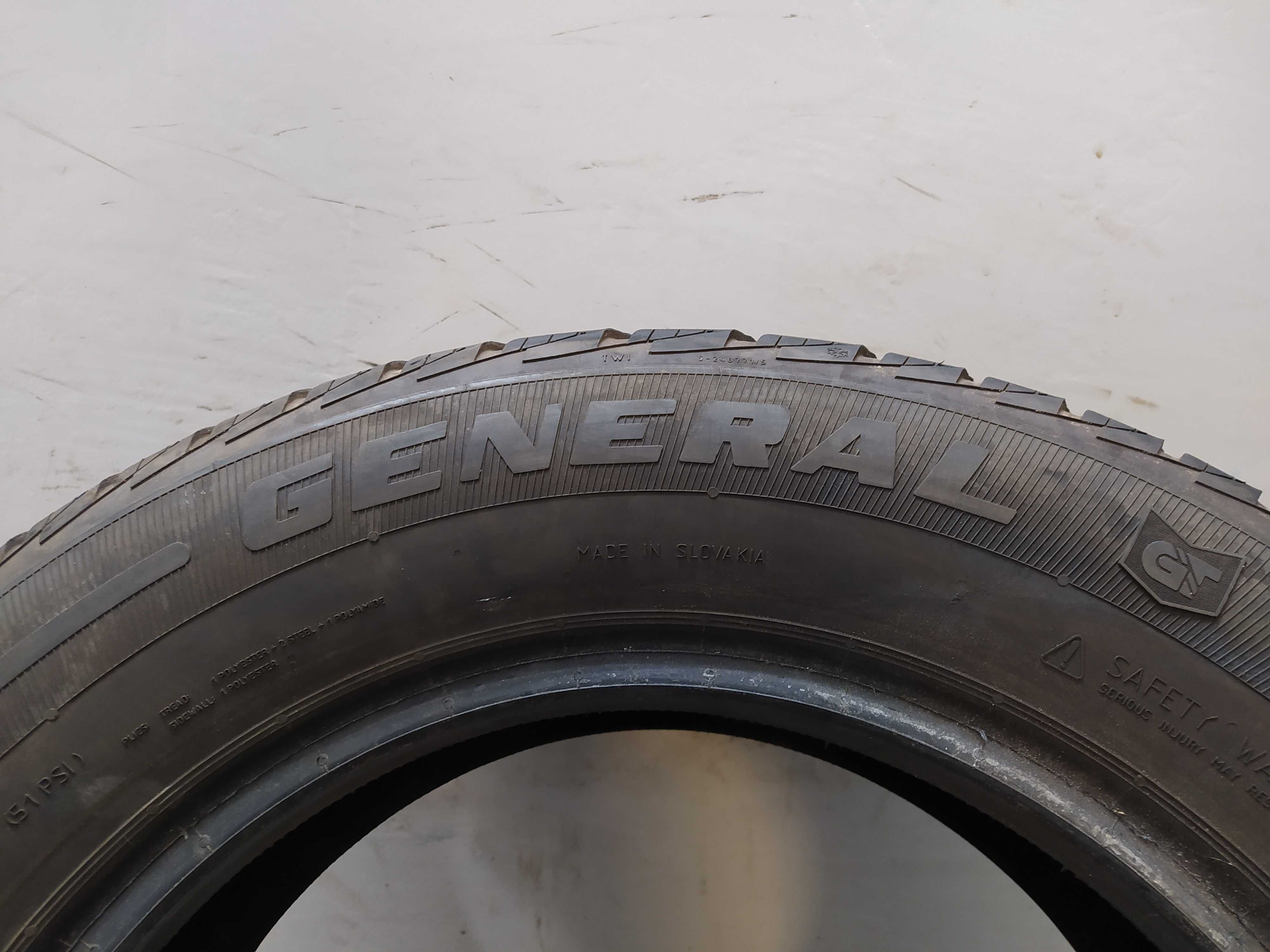2x205/60R15 General Altimax A/S365, 2019 rok, bieżnik 6,6-7mm