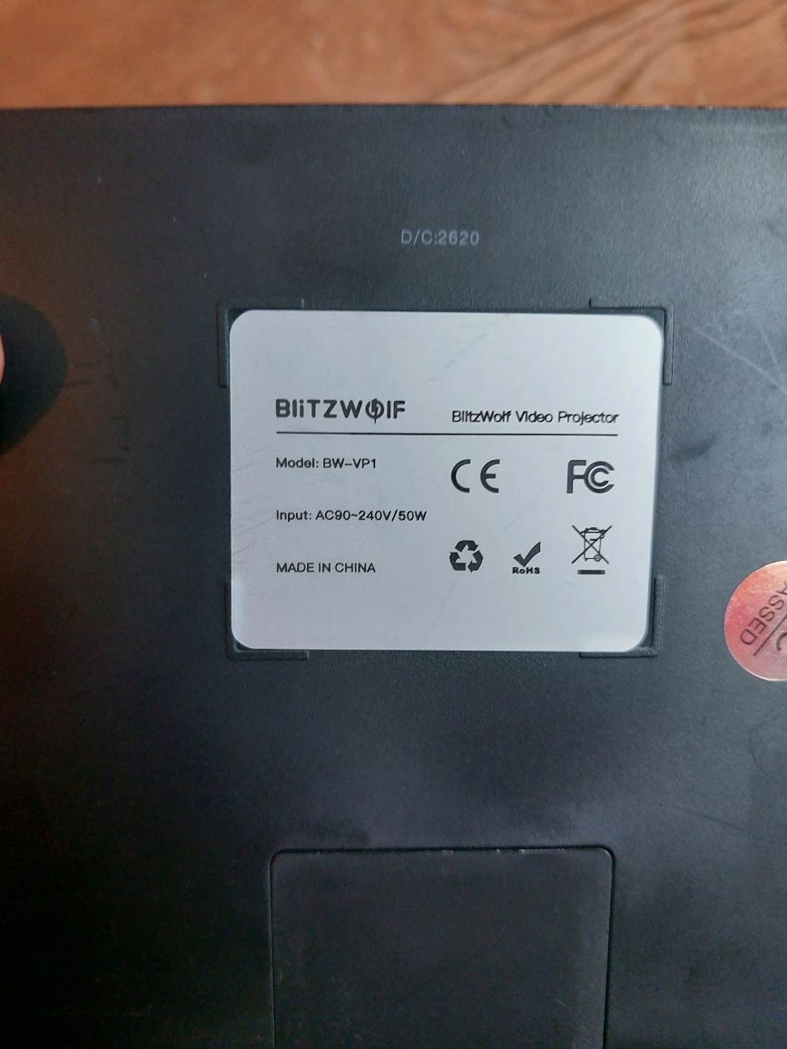 Projektor led blitzwolf bw vp1 720p