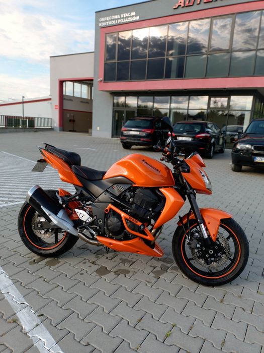 Kawasaki Z750 po serwisie, nowy lakier, dodatki
