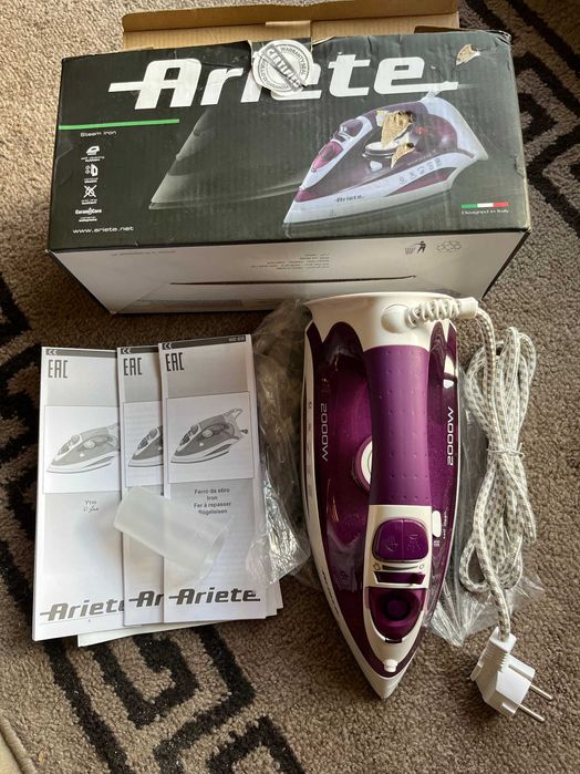 Zelazko Ariette z funkcją pary - nieużywane