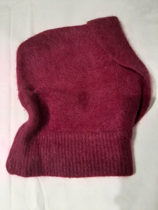 Вінтажна ангорова шапка