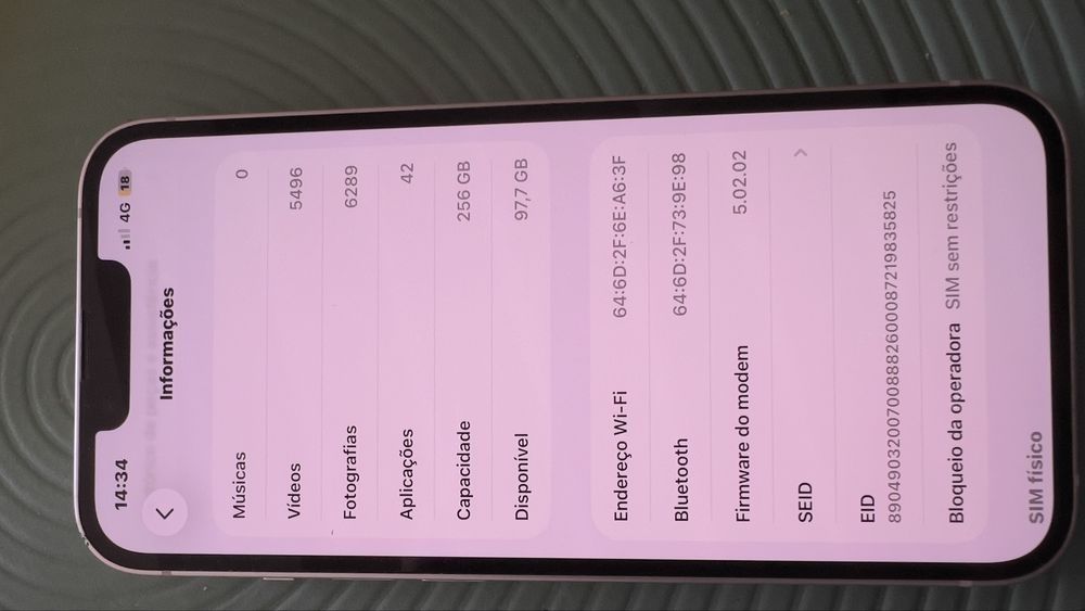 iPhone 13 Rosa como Novo