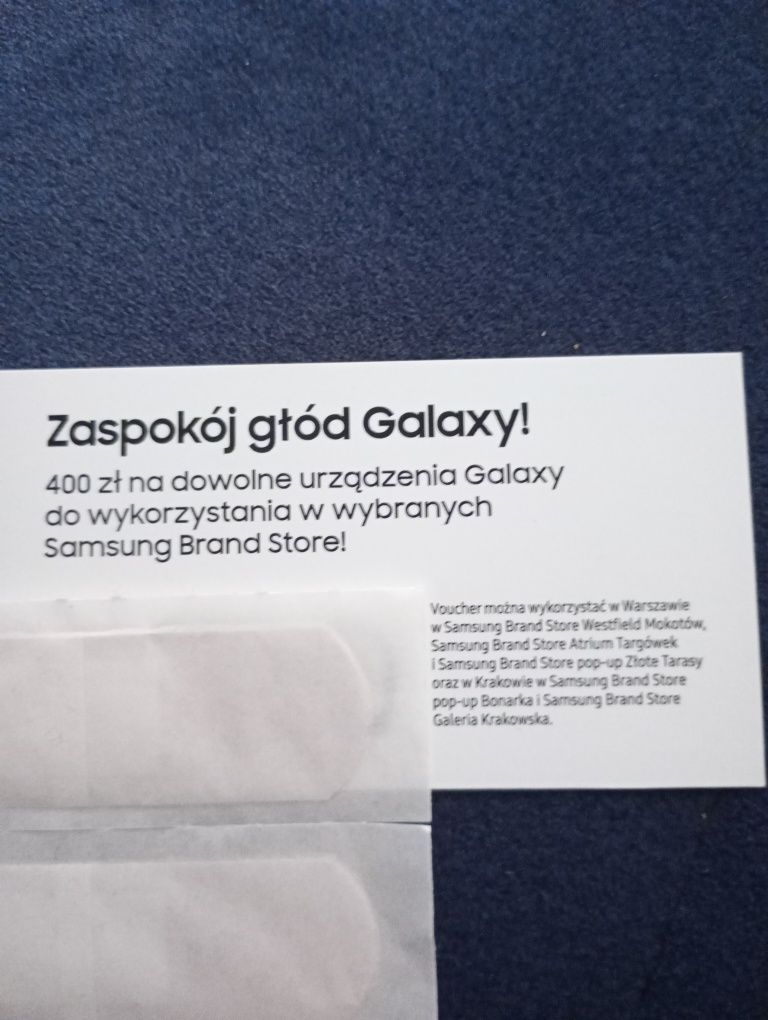 Voucher 400 zł do Samsung brand store