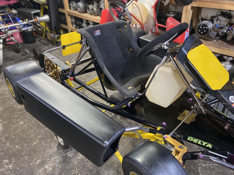 Gokart swiss hutless delta podwozie
