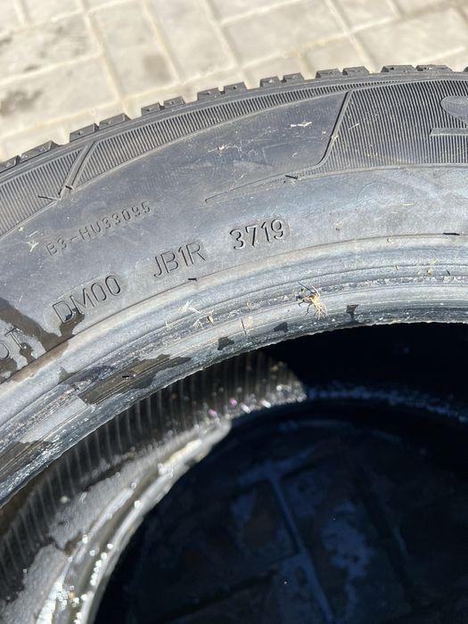 Opony opona x2 zima Run Flat dunlop 225/55 r 17 6mm 2019
