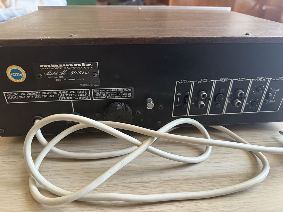Касетна дека Marantz 5020 вінтаж 1976 рік
