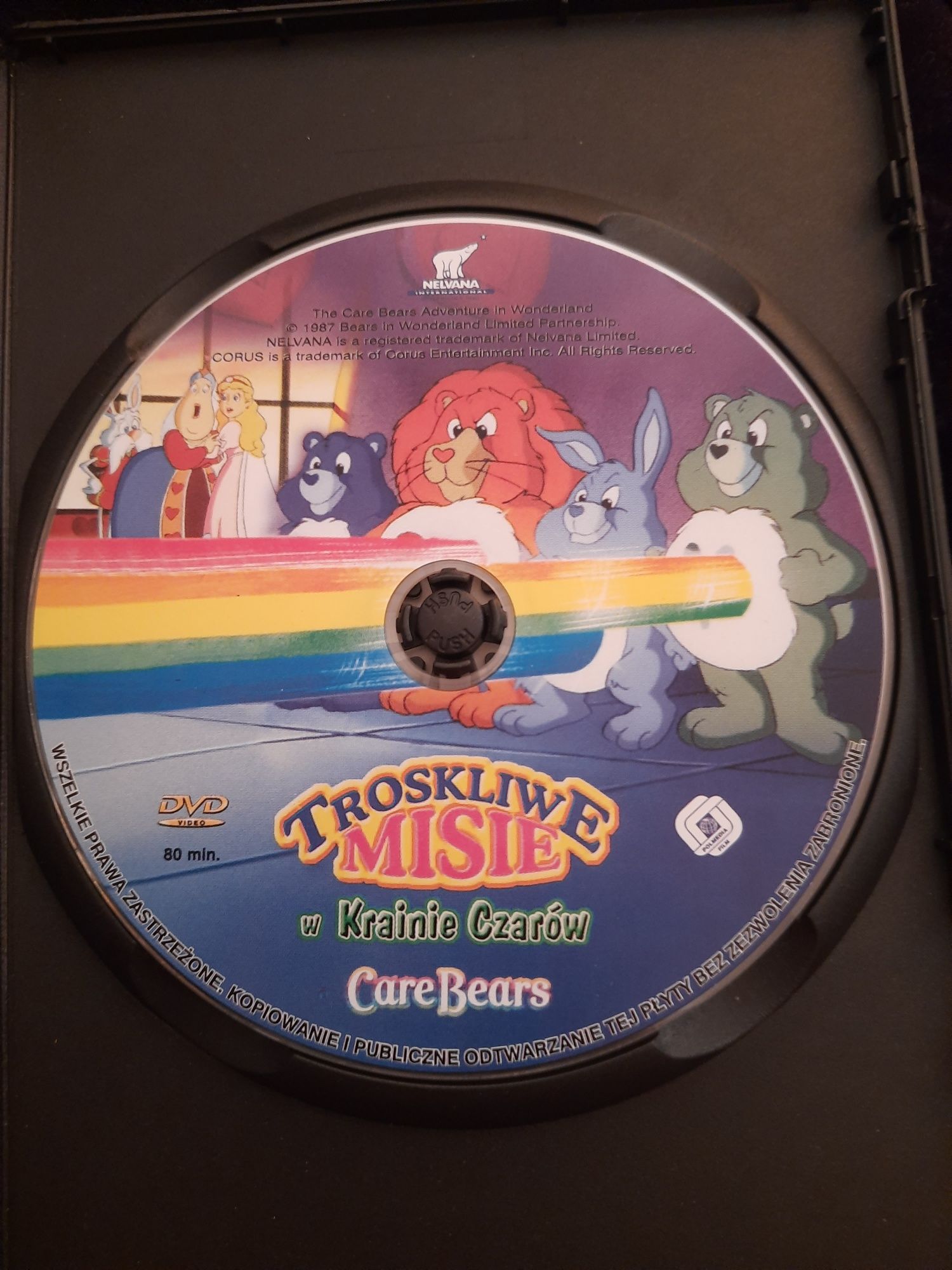 Bajka dla dzieci na dvd Troskliwe Misie