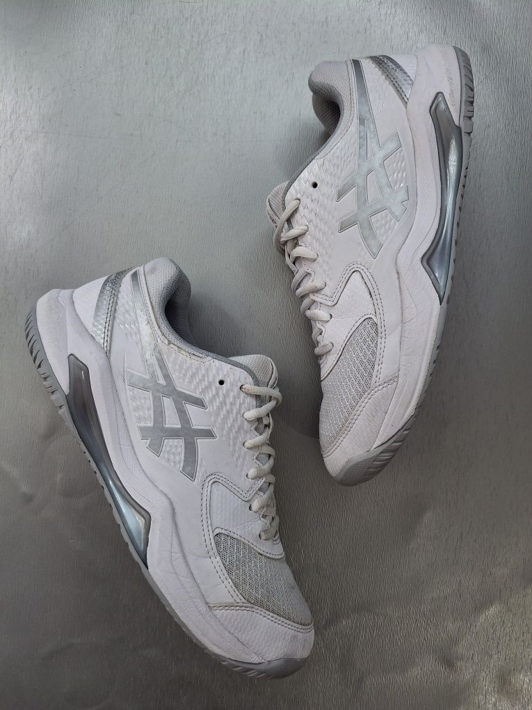 Кроссовки ASICS Gel Dedicate 8 White 
ОРИГИНАЛ 
Отлично подходят для з