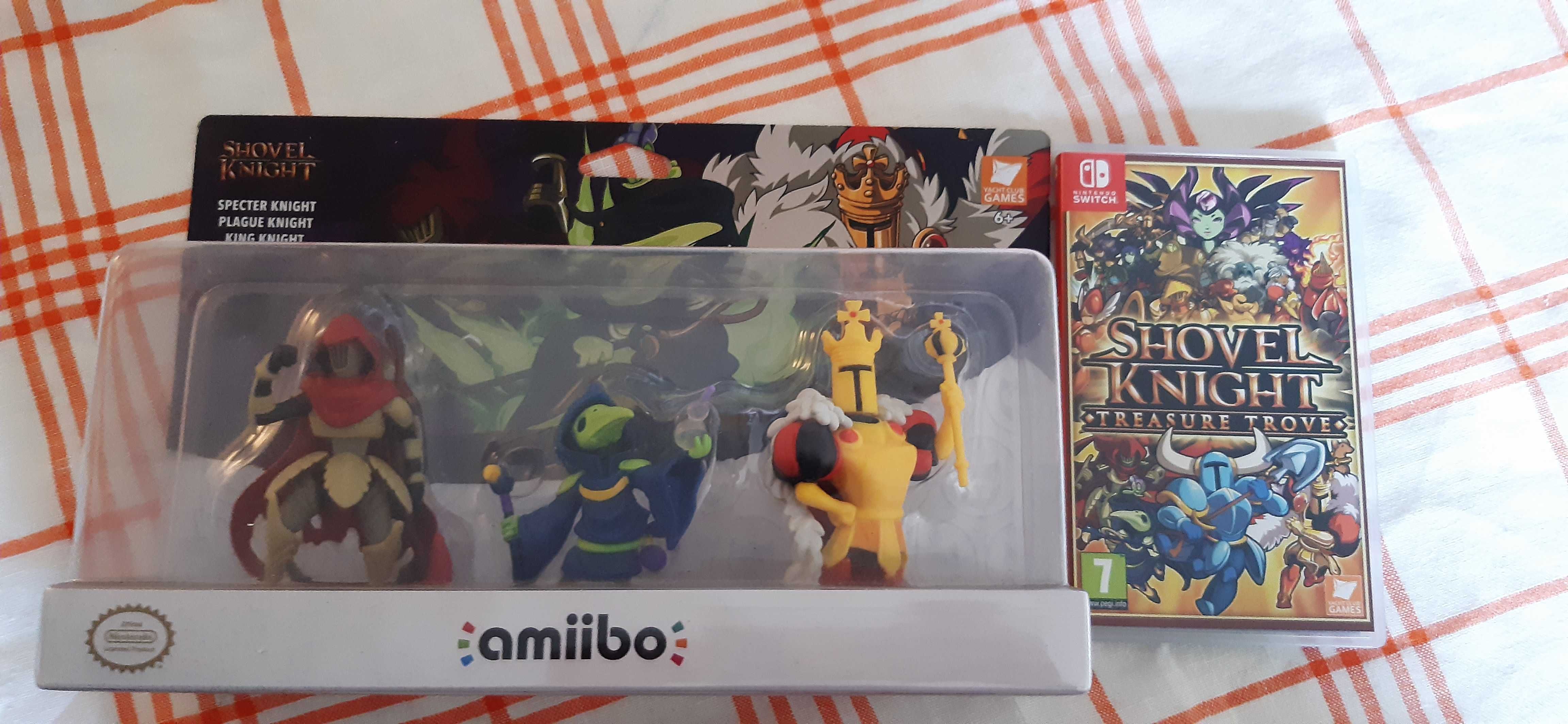 shovel knight amiibo i gra cały zestaw