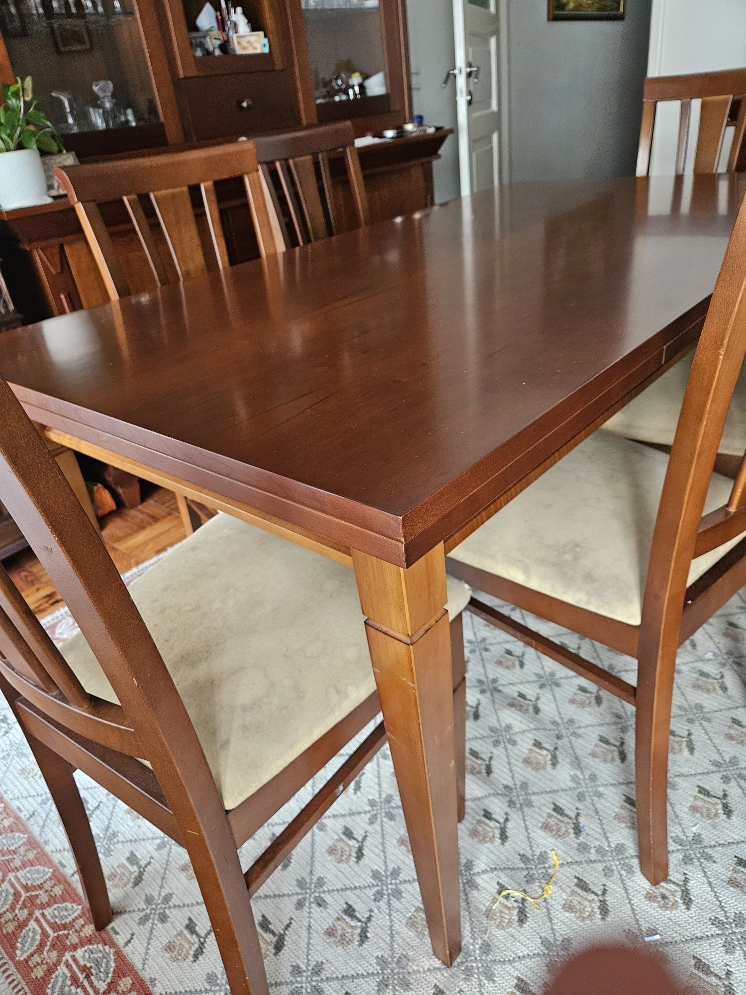 Mesa de jantar / refeição extensível Cerejeira