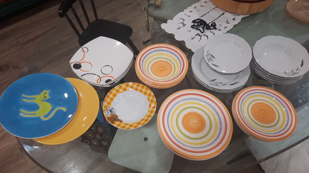 Pratos de qualidade e marca variados