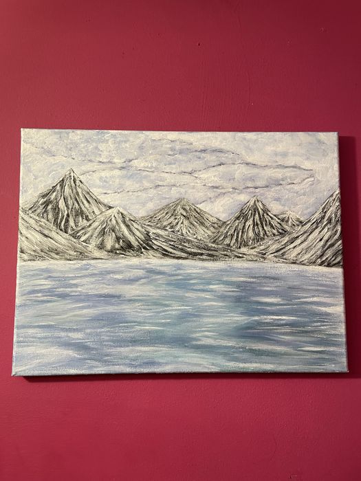 Obraz akrylowy ręcznie malowany