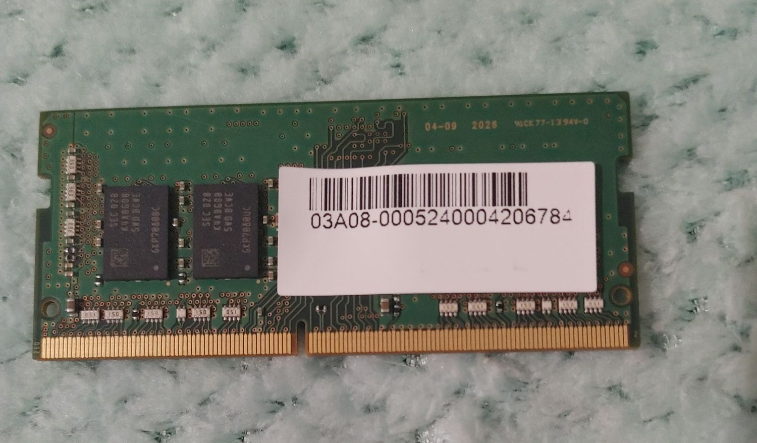 Samsung 2x8 DDR 4 3200MHz